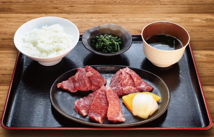 極上牛若丸ランチ